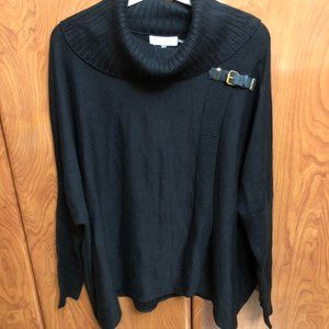 *NWT* Calvin Klein Women’s S/M Black Cape Sweater